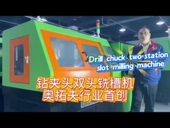 Drill chuck dubbele hoofd slot freesmachine AUTOFOR industrie eerste