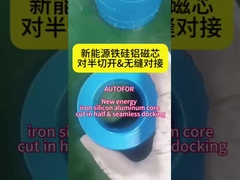 Nieuwe energie ferrosilicium aluminium kern in de helft gesneden & naadloze docking