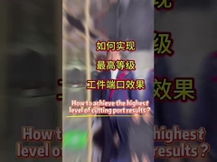 Hoe het hoogste resultaat van het snijden in de haven te bereiken