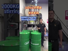 Roeren systeem met een capaciteit van 2000 kg