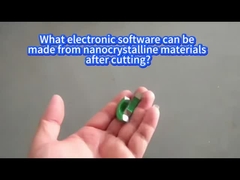 Welke elektronische software kan worden gemaakt van nanocristallijne materialen na het snijden?
