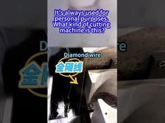 Het wordt altijd voor persoonlijke doeleinden gebruikt. Wat voor soort snijmachine is dit?